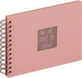 Walther sa-109-pf fun - spiraal album - formaat 23 x 17 cm - peach fuzz