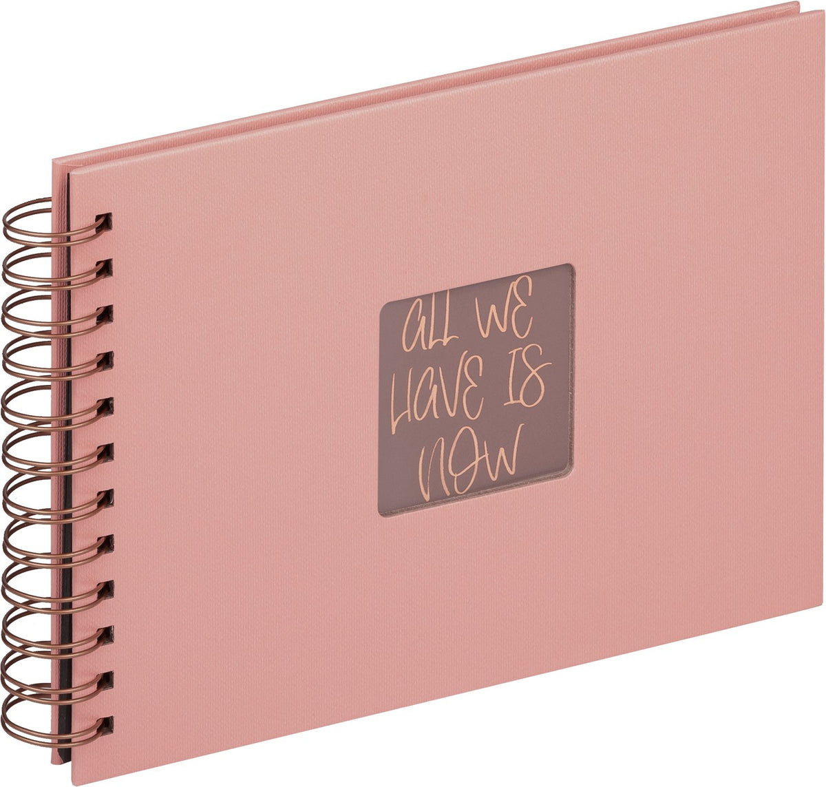 Walther sa-109-pf fun - spiraal album - formaat 23 x 17 cm - peach fuzz