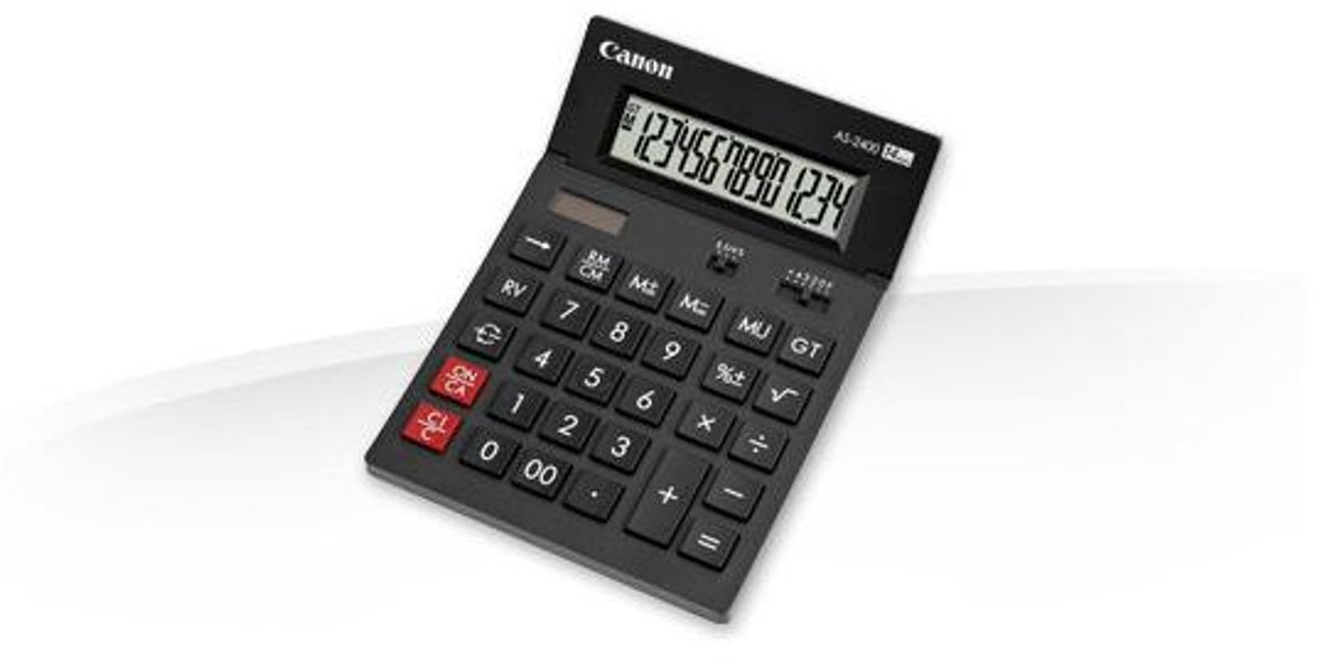Canon as-2400 - bureaurekenmachine