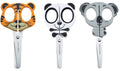 Vaessen creative kinderschaar set - 3 st. - linkshandig rechtshandig - met dieren design