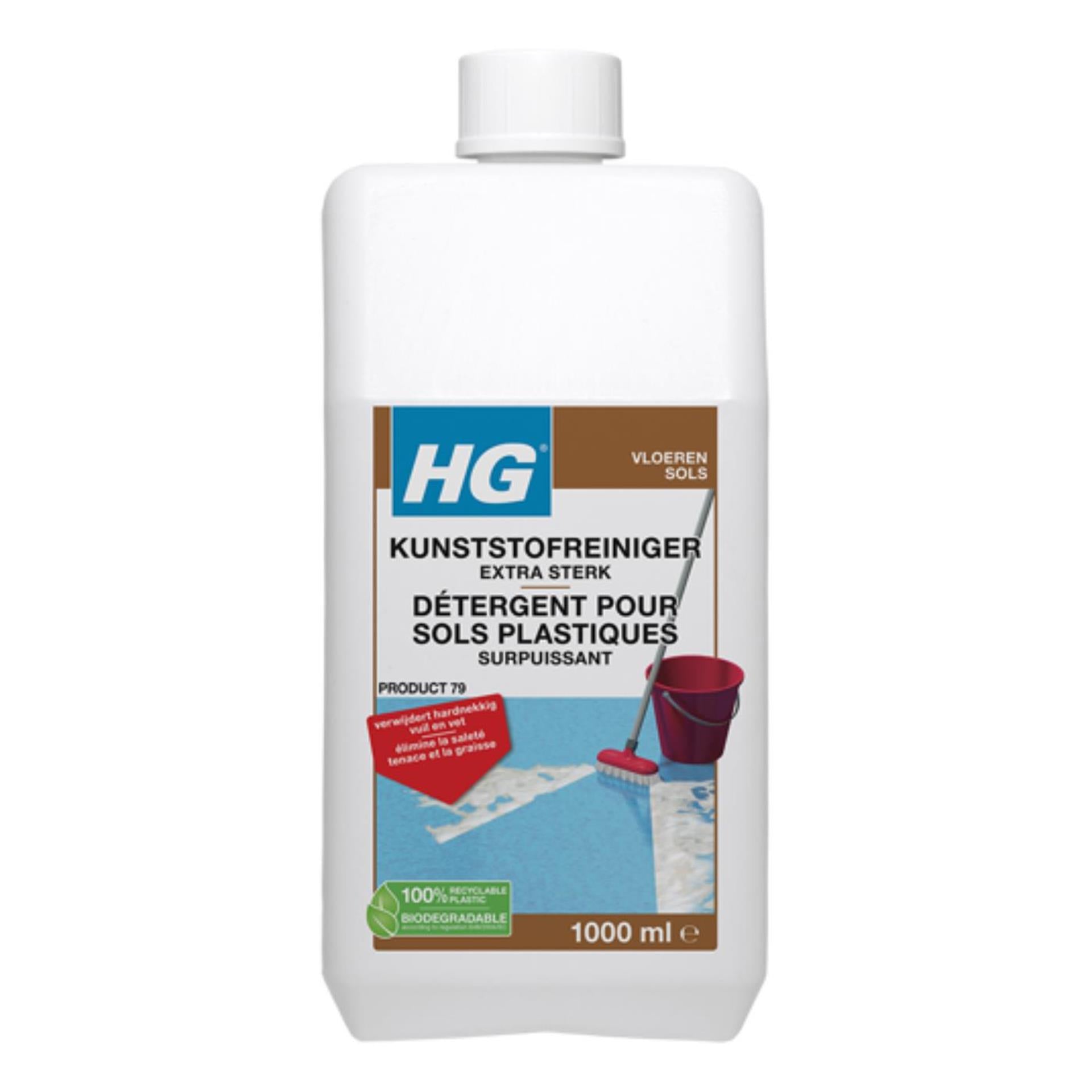 Hg kunststofreiniger extra sterk