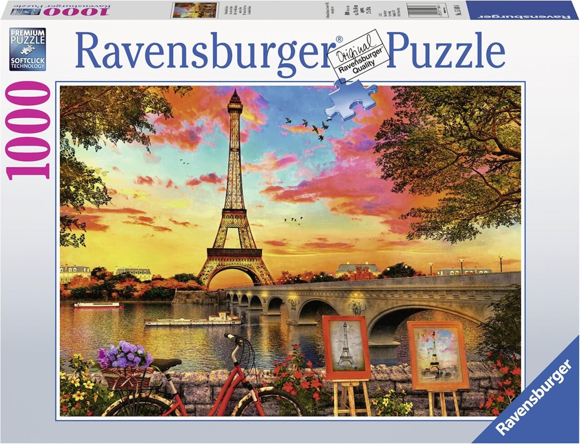Ravensburger puzzel parijs 1000pcs