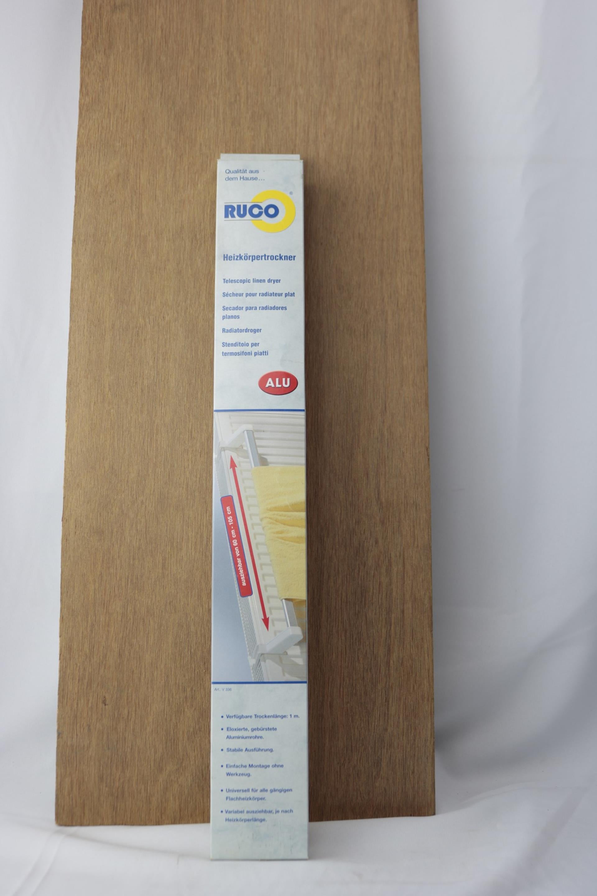 Radiatorrekje uitschuifbaar