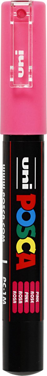 Uni Posca Lackmarker 1mc pink - konische Spitze - 1 mm
