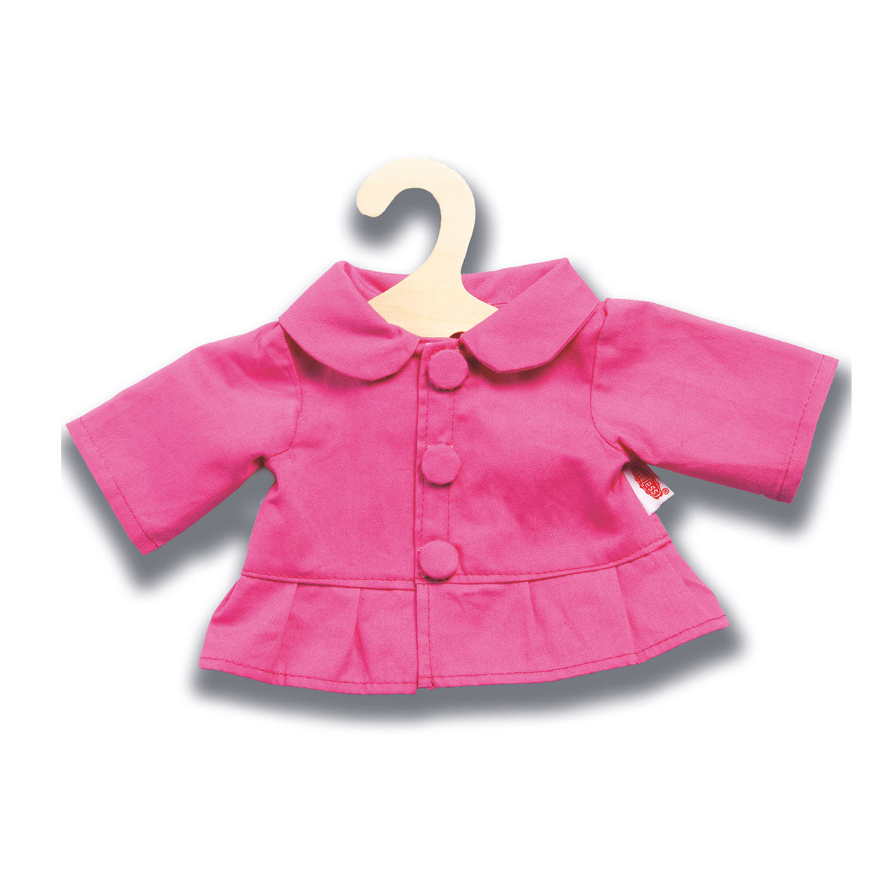 Heless Doll Mantel rosa, 28-33 cm
