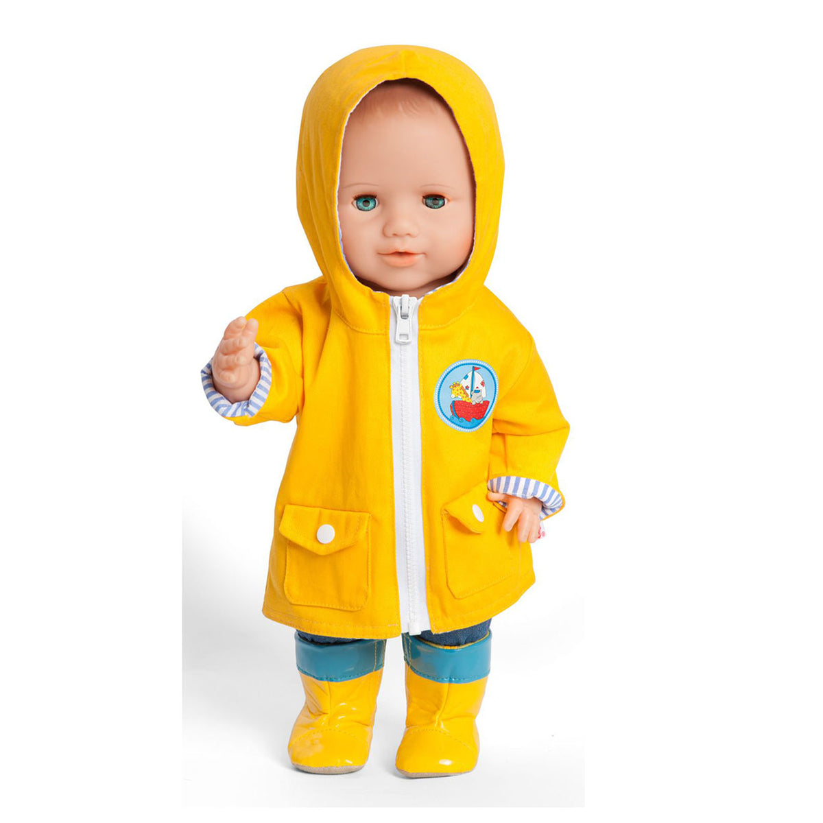 Heless Dolls Regenmantel, doppelseitig, 28-35 cm