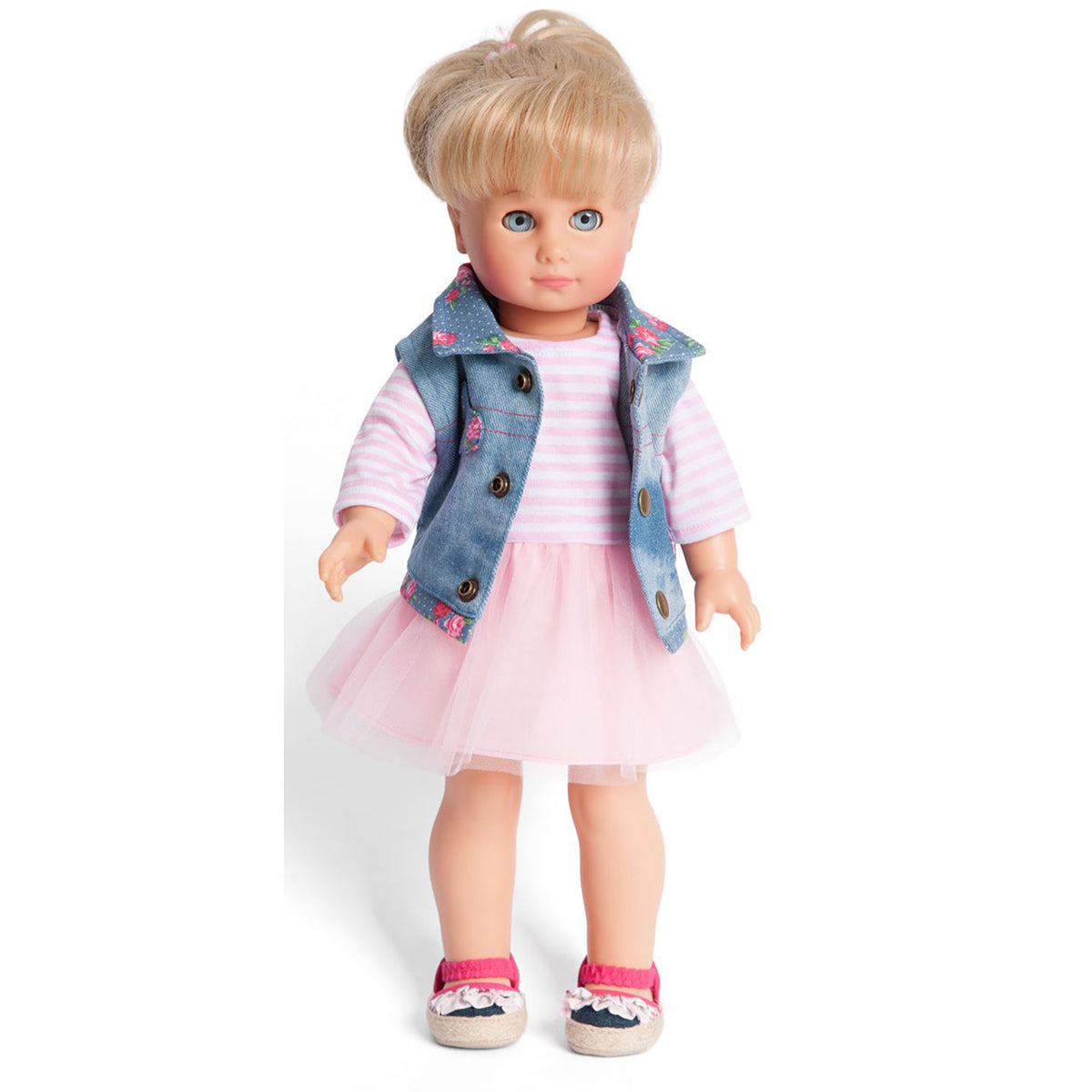 Heless poppenjurk met giletje, 28-35 cm