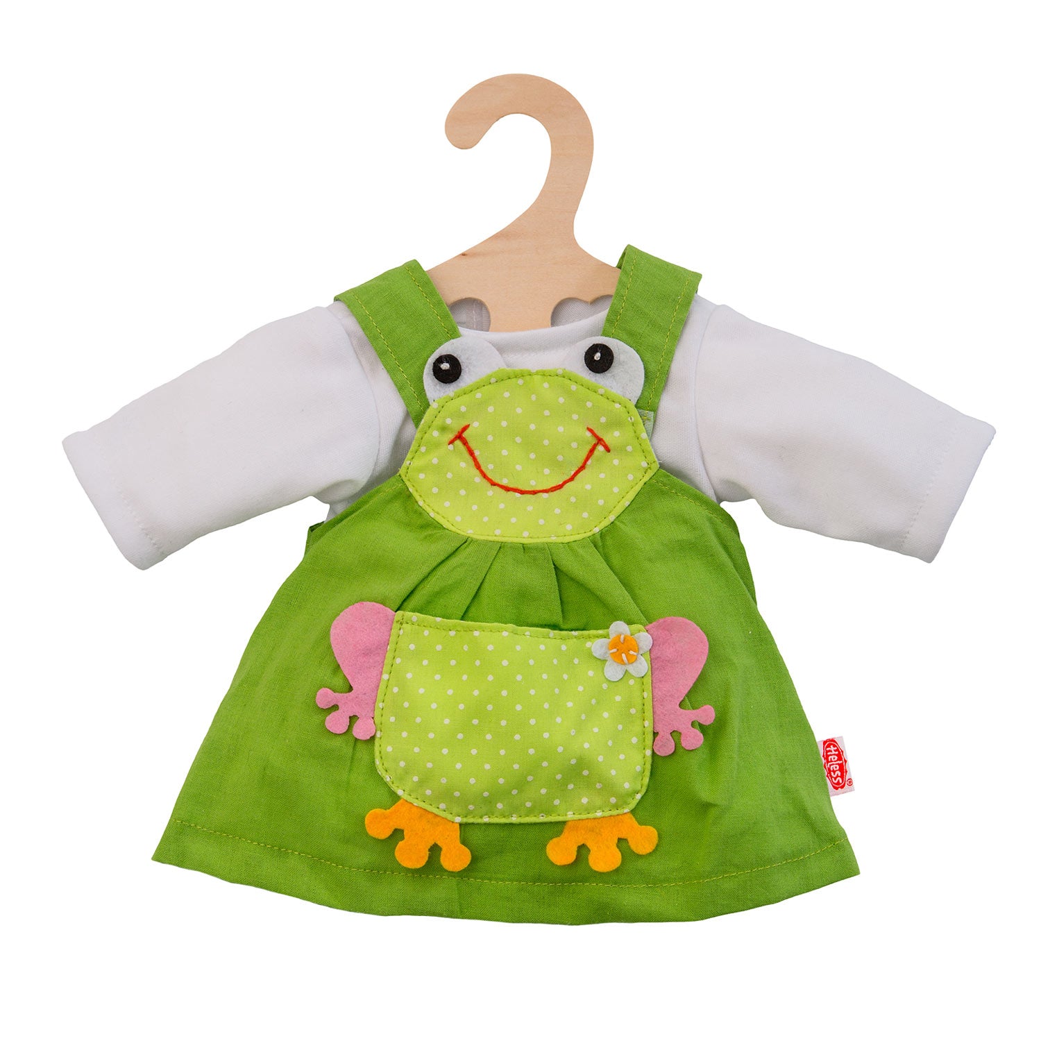 Heless Puppenkleid Frosch, 28-35 cm