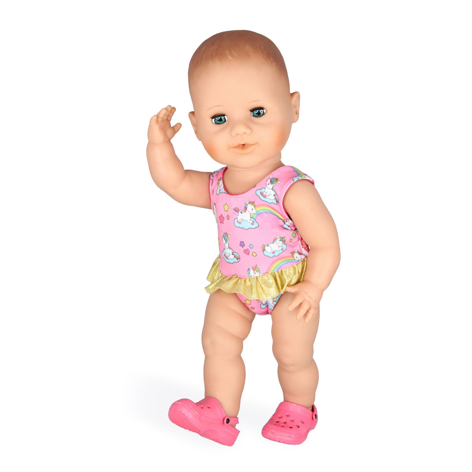 Heless Dolls Badeanzug Einhorn, 28-35 cm