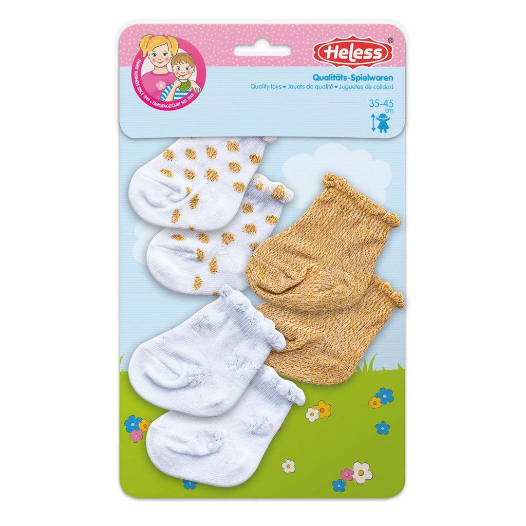 Heless sokken glitter, 3 paar (35-45cm)