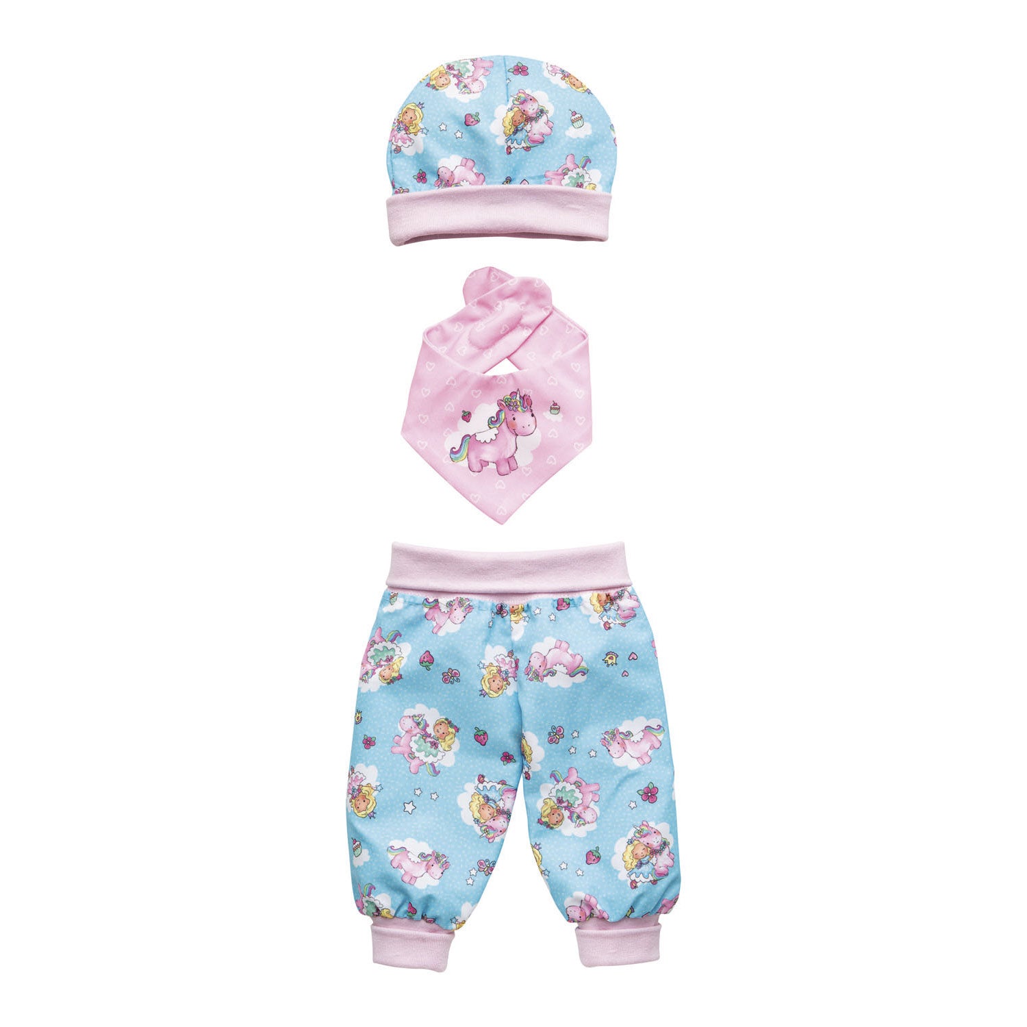 Heless Puppenoutfit Einhorn, 28-35 cm