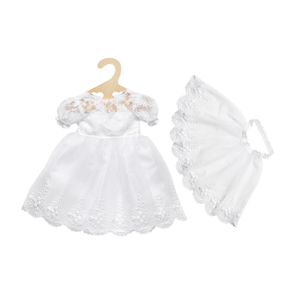 Heless Poppen Brautkleid mit Schleier, 35-45 cm