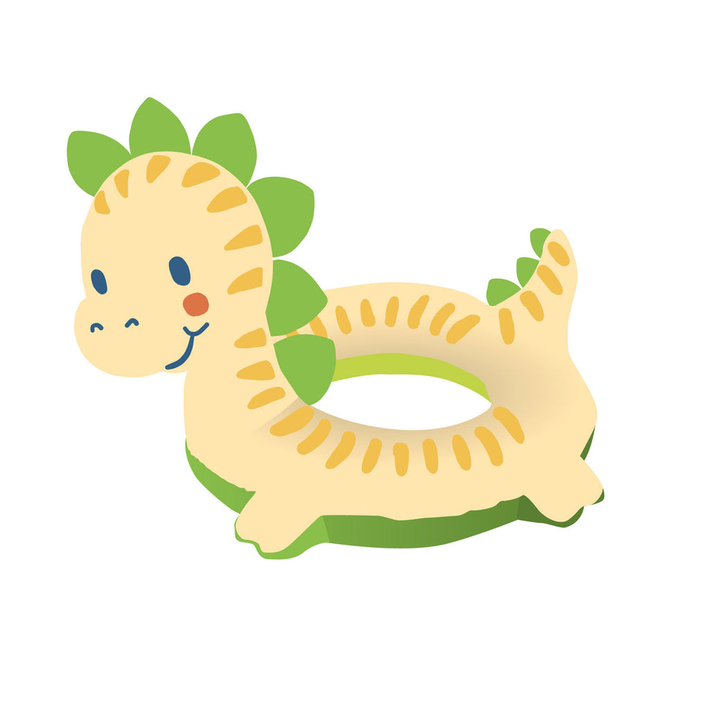 Heless Poppen Schwimmset Dino, 35-45 cm