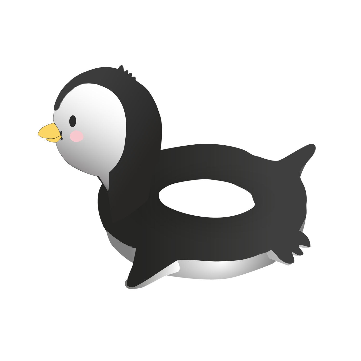 Heless Poppen Schwimmringpinguin, 35-45 cm
