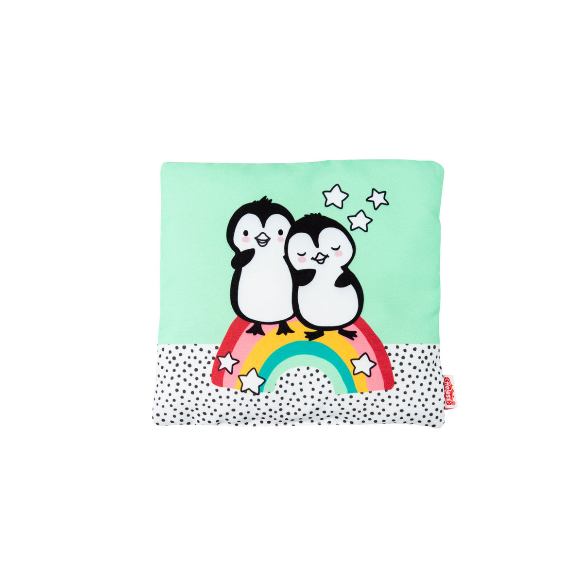 Heless poppendeken pinguin met kussen