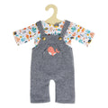 Heless poppentuinbroek met t-shirt walvis, 28-35 cm