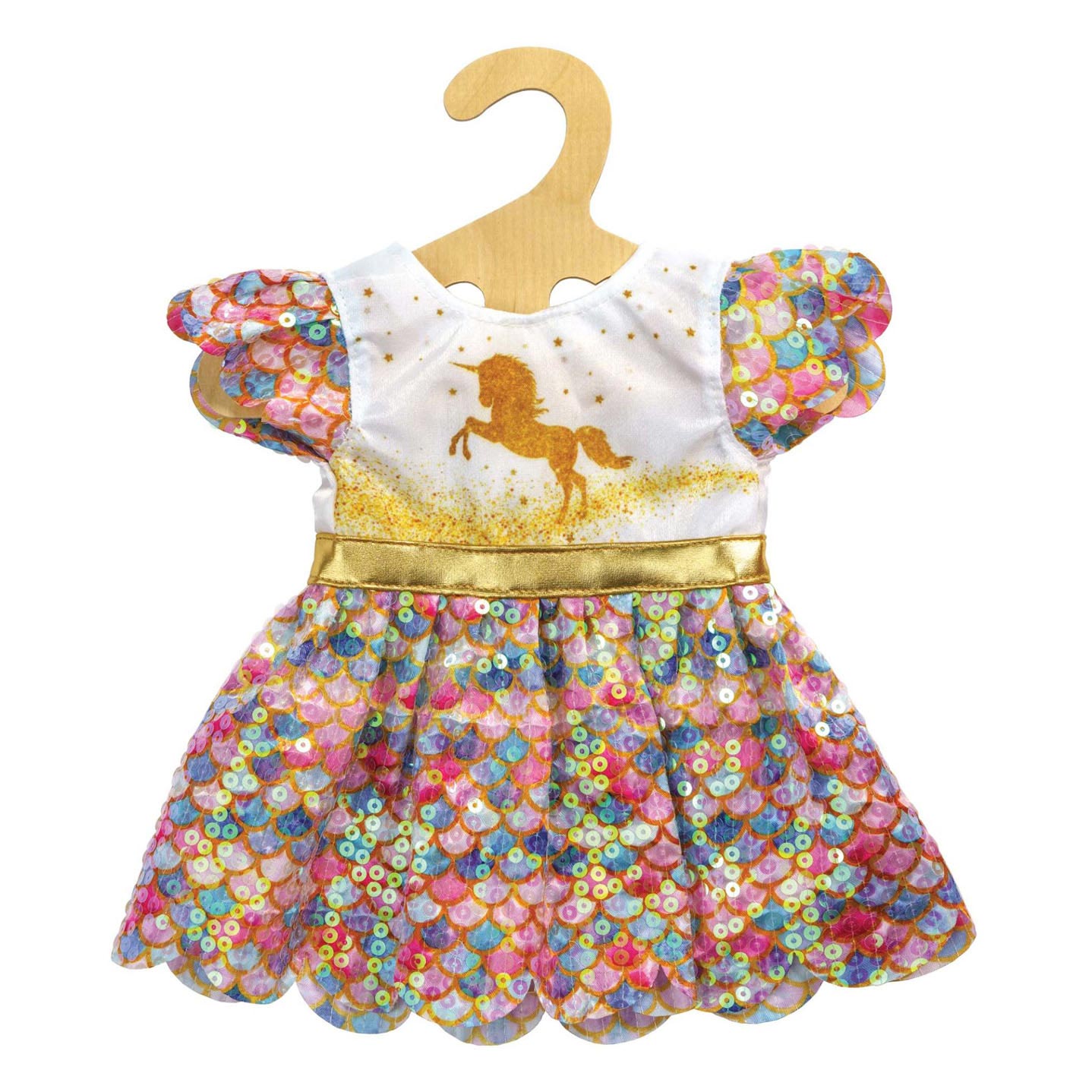 Heless Puppenkleid Einhorn Goldy, 28-35 cm