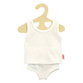 Heless poppenonderbroek en -hemd wit, 35-45 cm