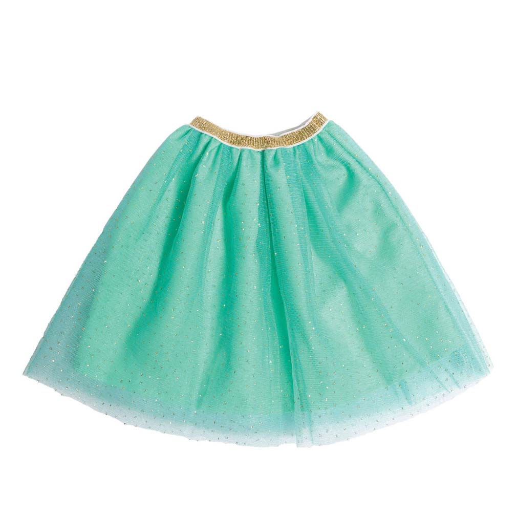 Heless Plüschpuppenjacke mit Rock, 35-45 cm