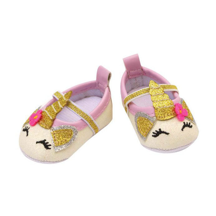 Heless Dolls Accessoires-Set mit Glitzer-Einhorn, 38-45 cm