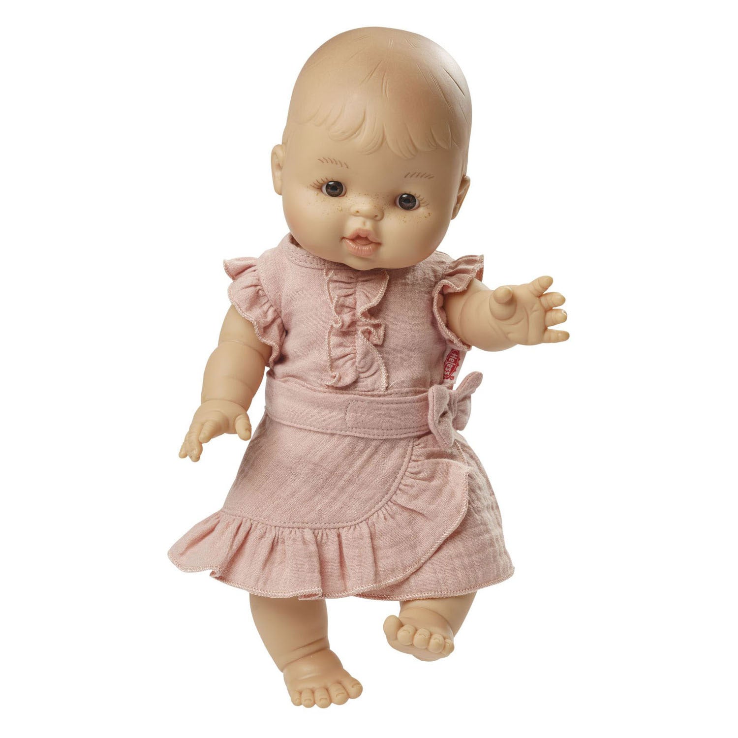 Heless Poppen Wickelrock, rosa mit Rüschen, 35-45 cm