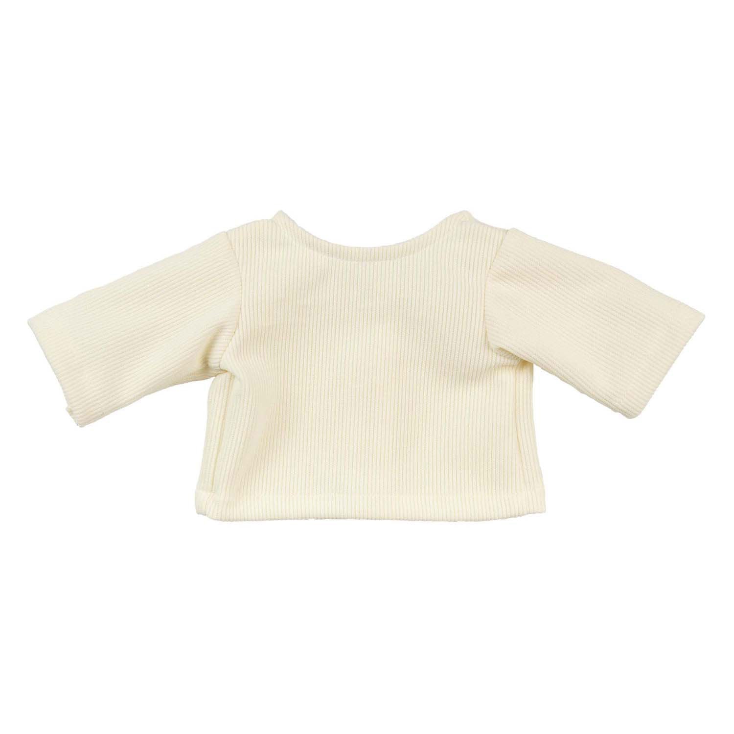 Heless Poppen geripptes Samtkleid mit Herzkonfetti, 35-45 cm