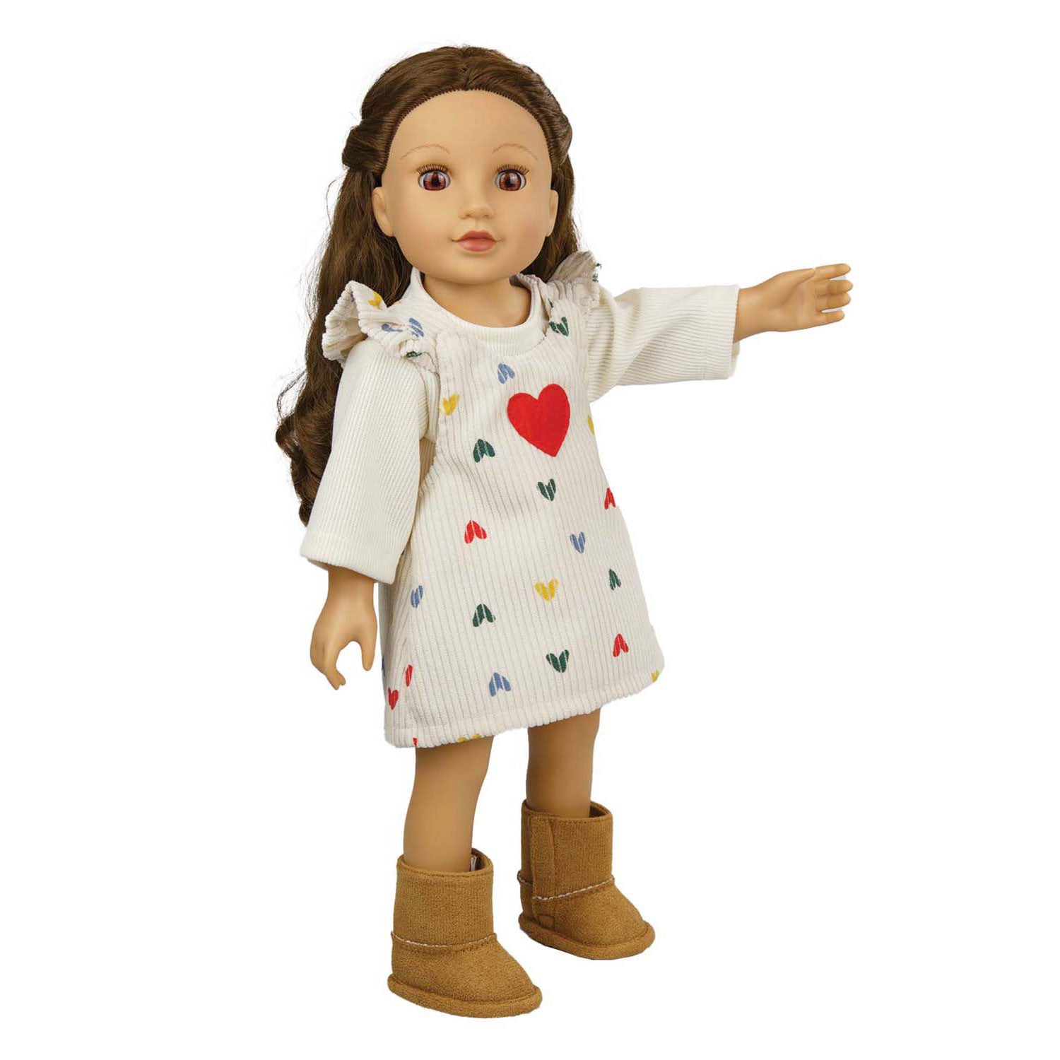 Heless Doll Stiefel aus Wildleder, 30-34 cm