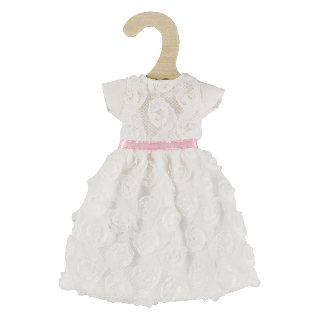 Heless witte jurk voor modepoppen - 29cm