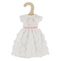 Heless witte jurk voor modepoppen - 29cm