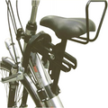 Zadel op buis damesfiets