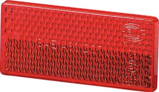Hella rückstrahler backlight 70x32mm red self-adhesive red