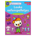Deltas oefenboek met stickers - leuke oefenspelletjes (4-5 jaar)