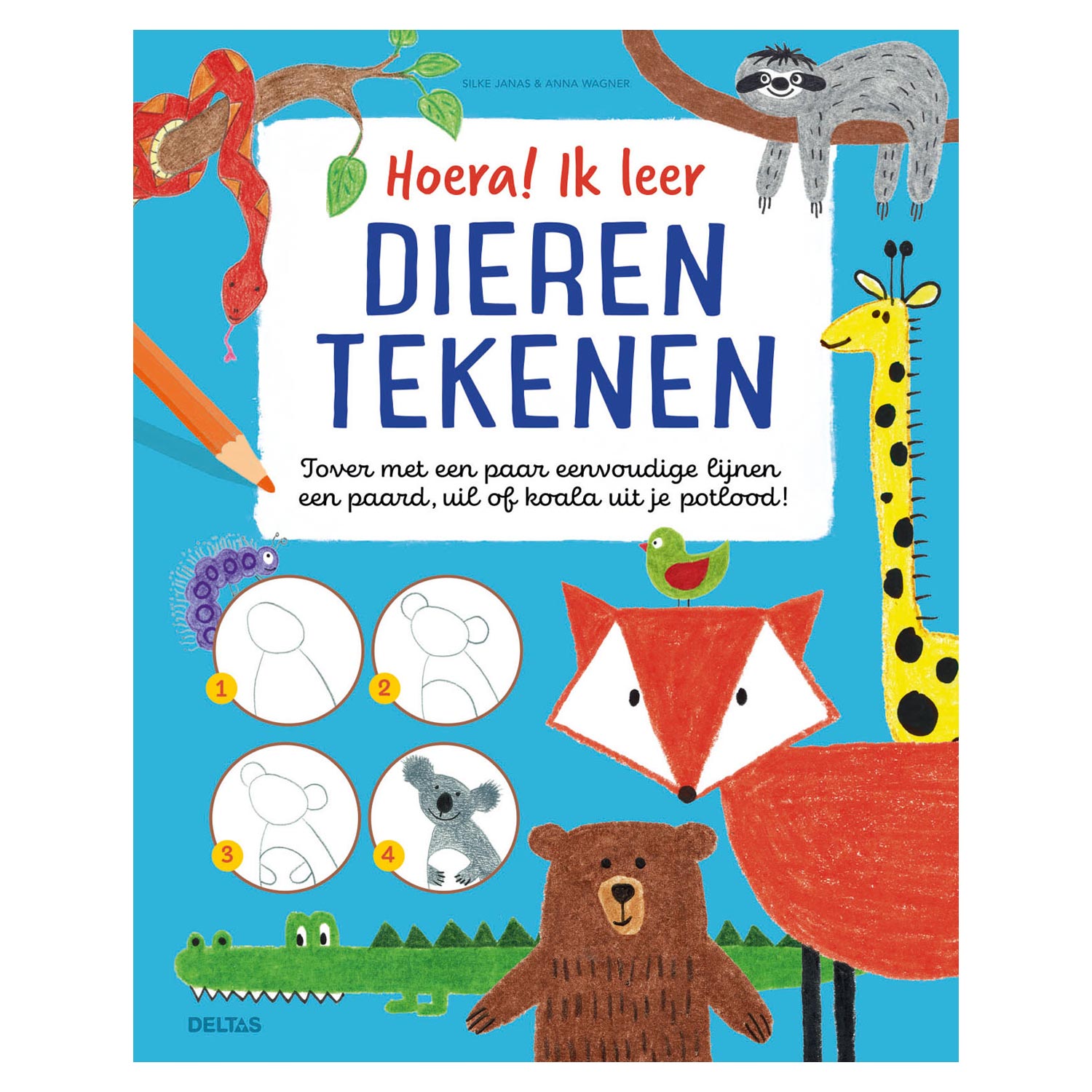Deltas Hurra! Ich lerne, Tiere zu zeichnen.