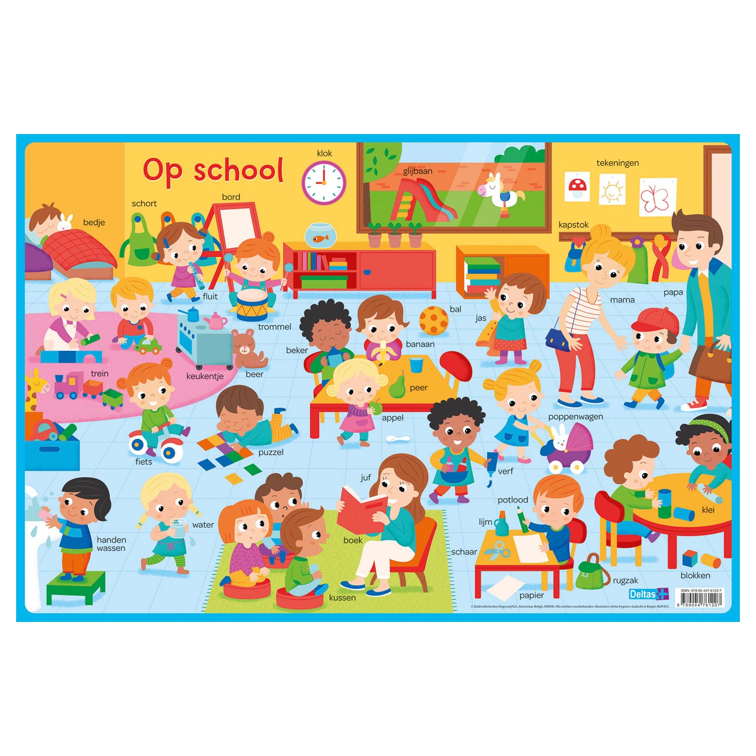 Deltas Educational Coasters Vorschule - in der Schule