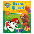 Paw patrol verjaardagsboek - hoera, 4 jaar!