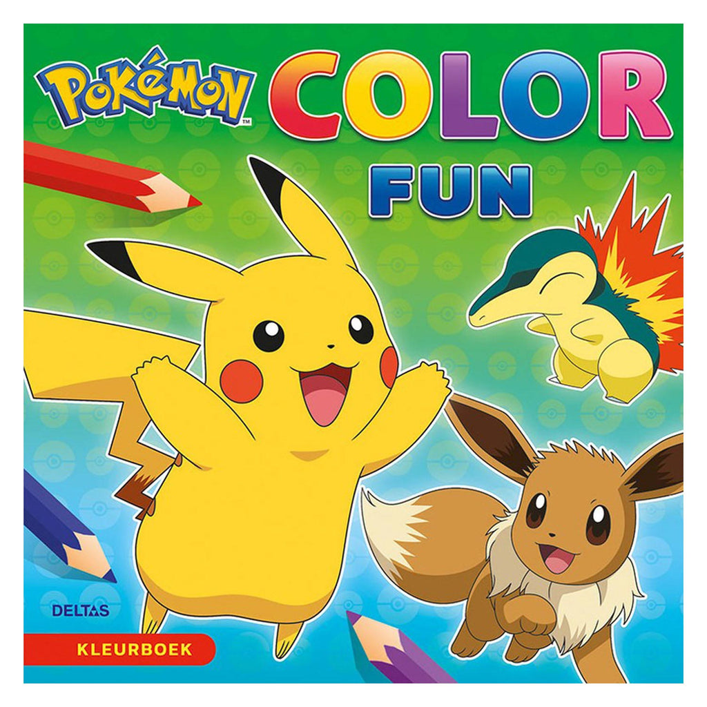 Pokemon color fun kleurboek