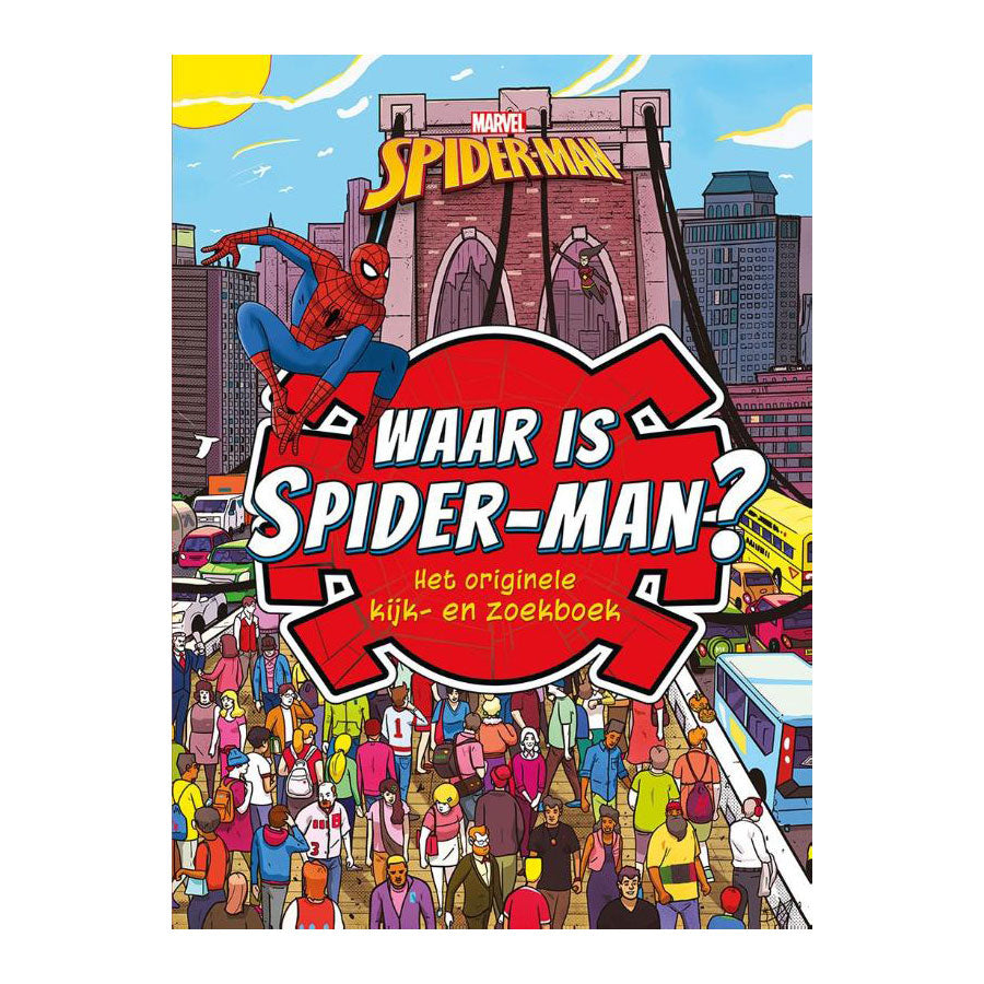 Deltas waar is spider-man? kijk- en zoekboek