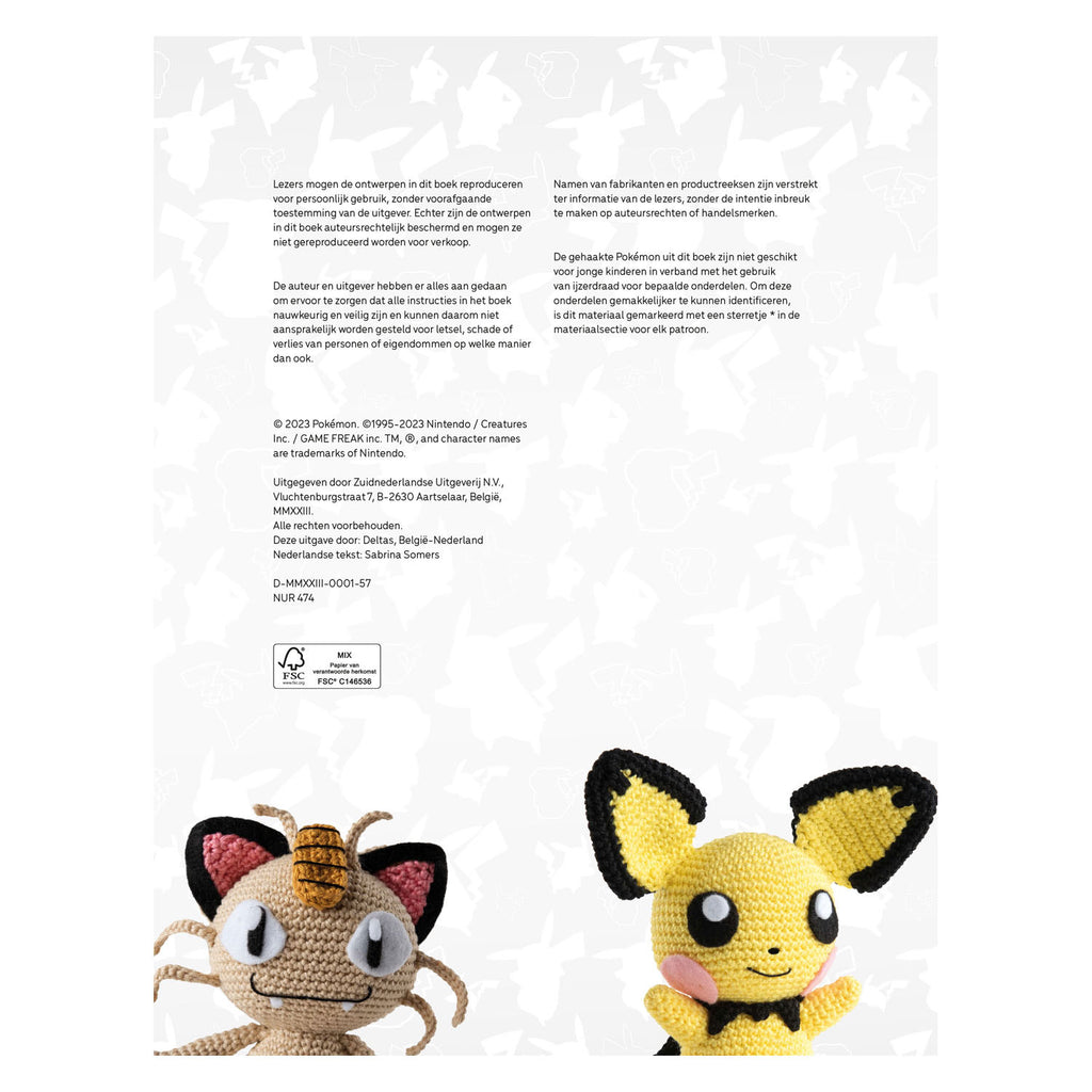 Deltas pokémon - haken hobbyboek