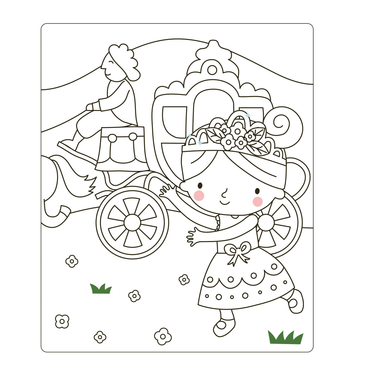 Deltas kleine Prinzessin – Sticker-Spaß – Stickerbuch für Anziehpuppen