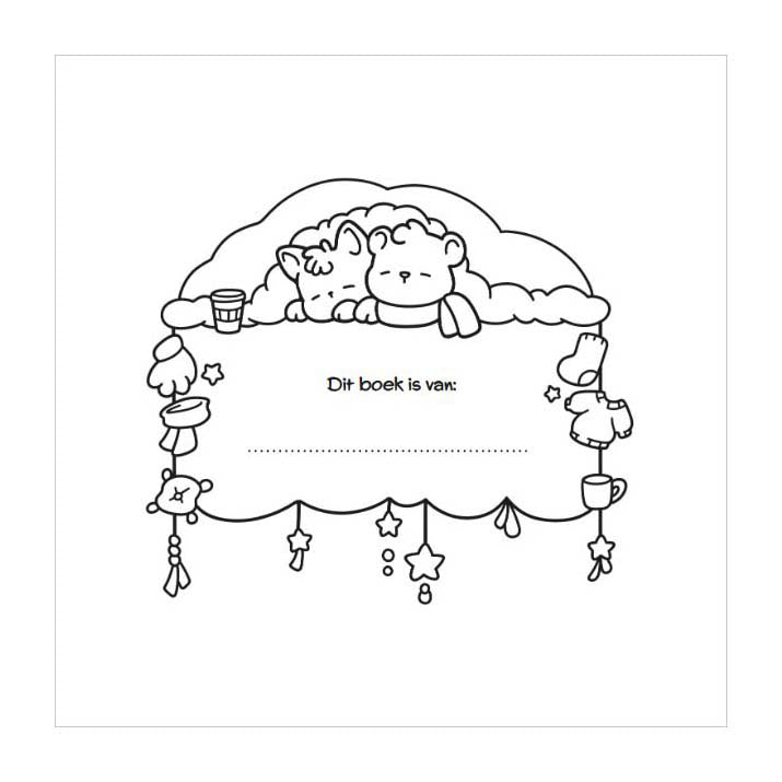 Deltas Comfy Cute - gemütliches Malbuch