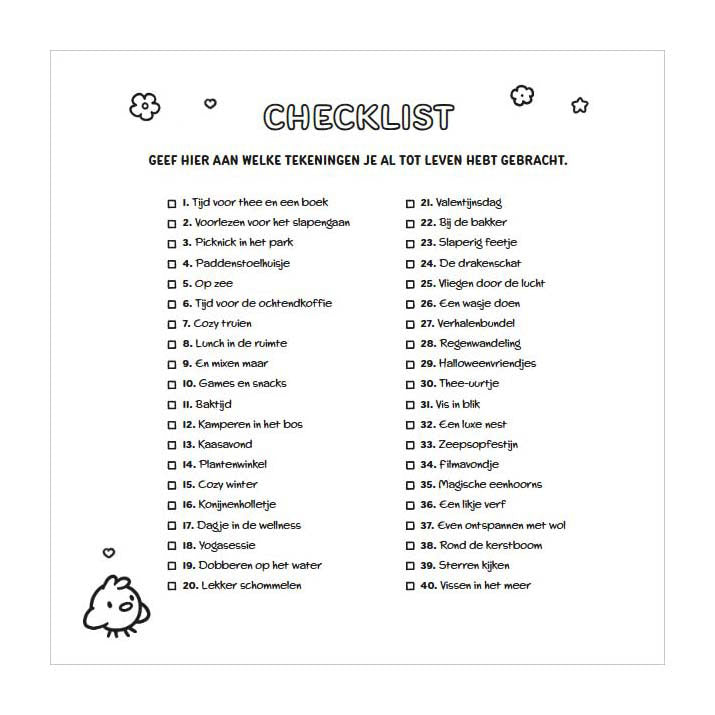 Deltas Comfy Cute - gemütliches Malbuch