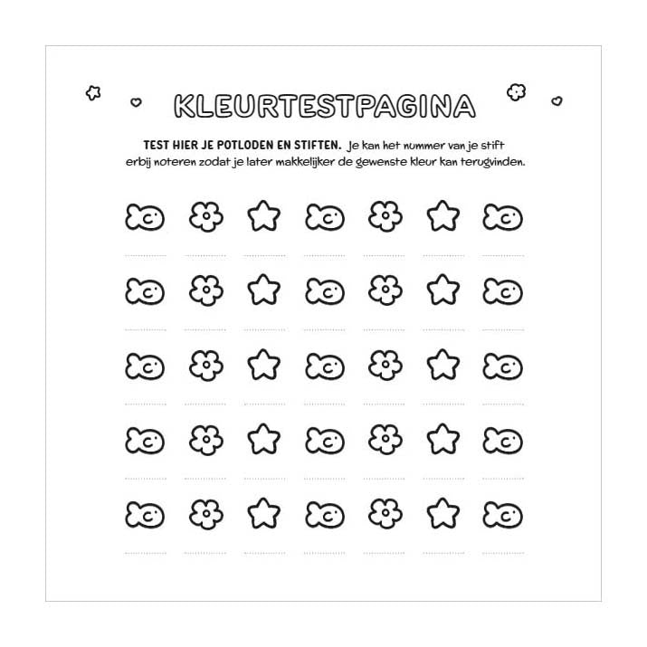 Deltas Comfy Cute - gemütliches Malbuch