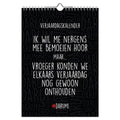 Comello verjaardagskalender darum a4 formaat