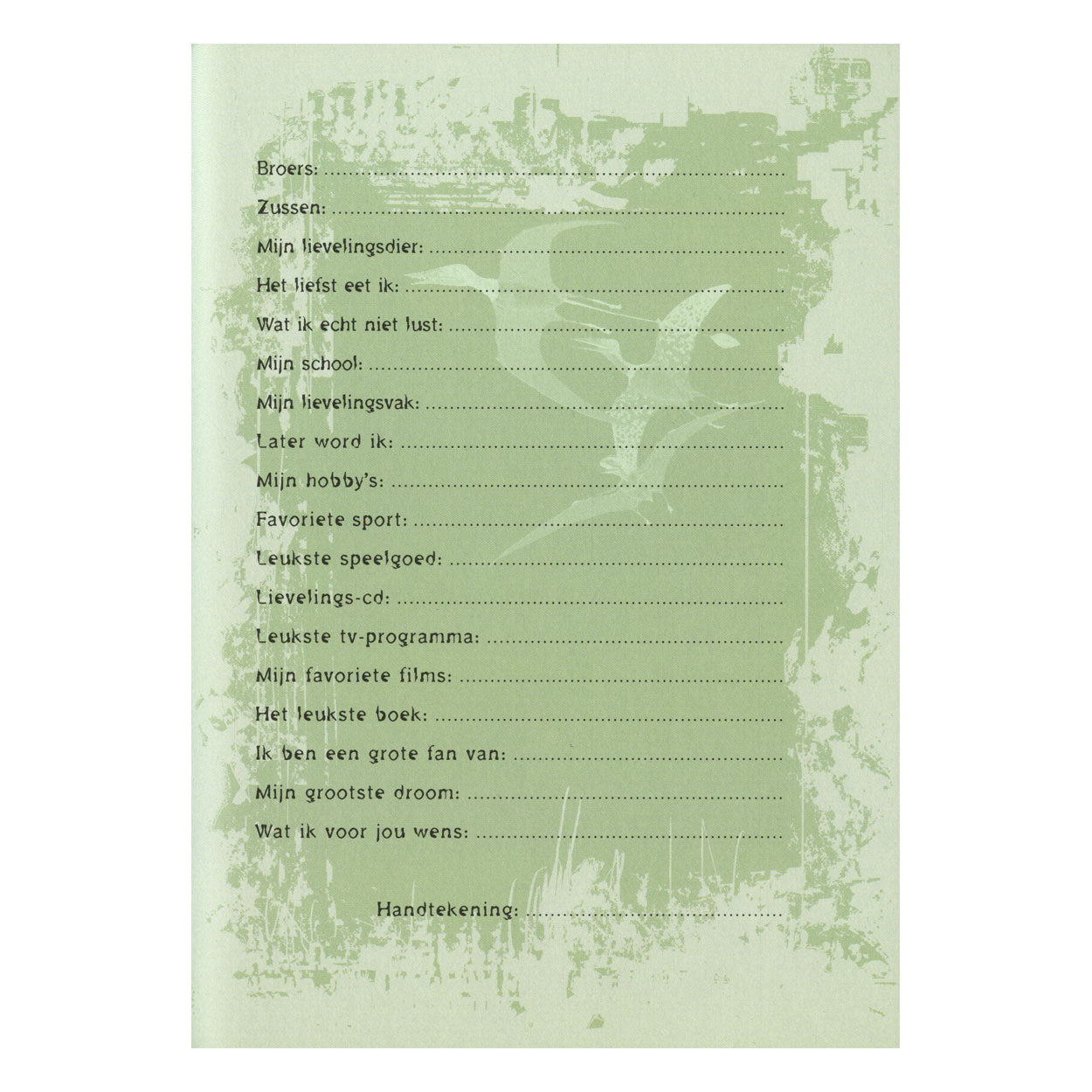 Deltas dino vriendenboek - - hardcover