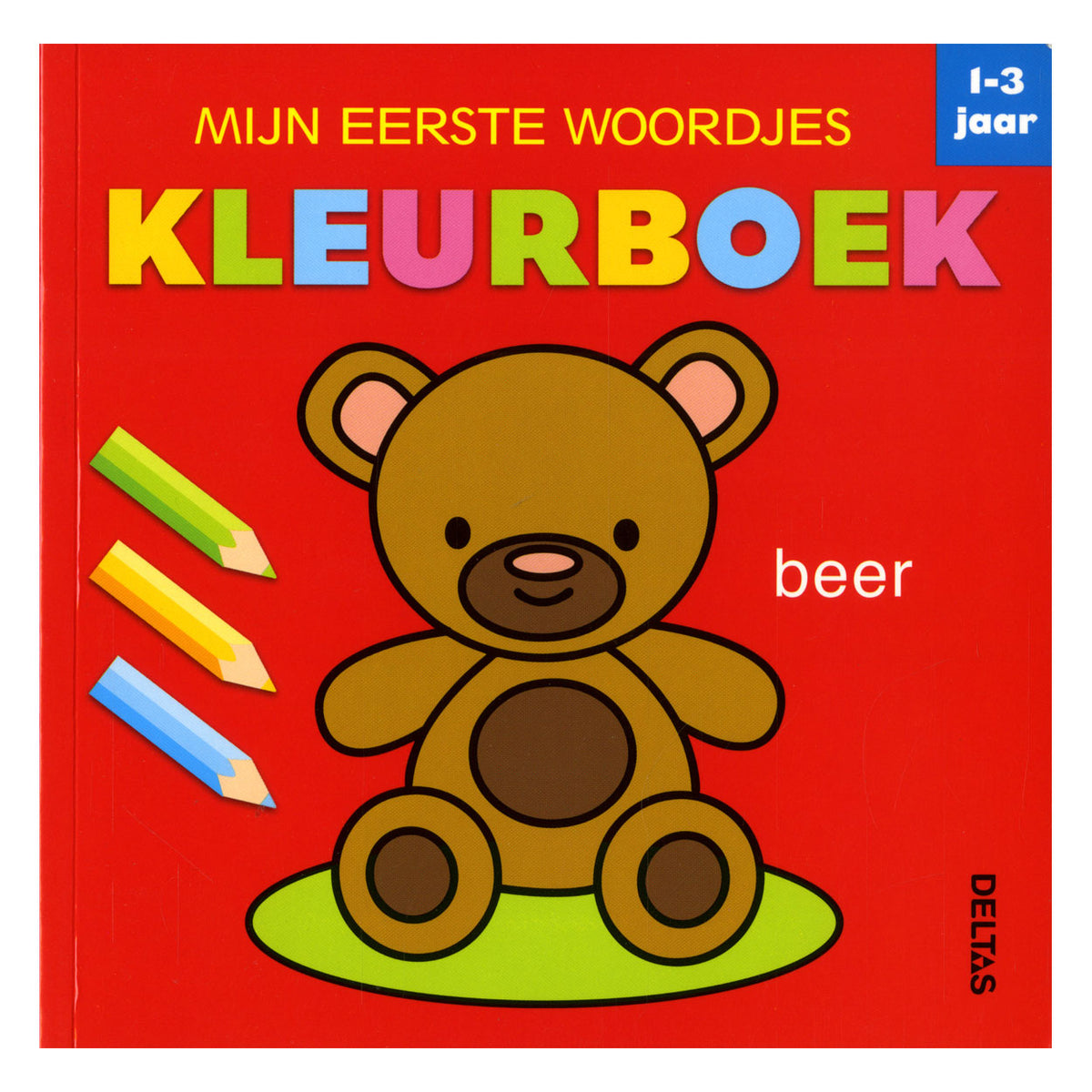 Deltas mijn eerste woordjes kleurboek