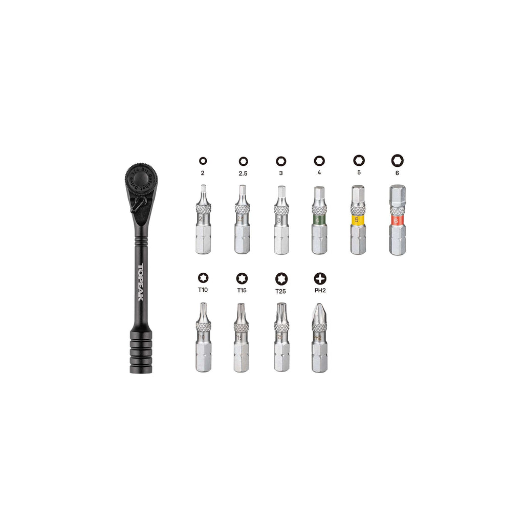Topeak Ratschen-Raketen-Essential-Ratschenset