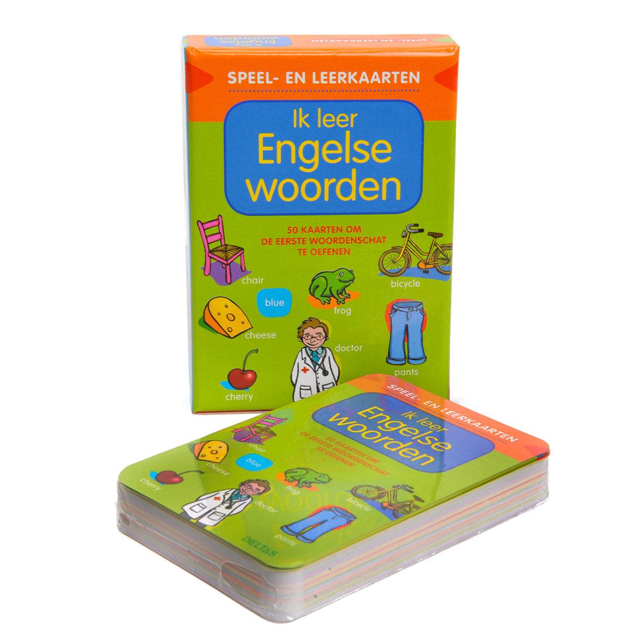 Deltas ik leer engelse woorden - speel en leerkaarten