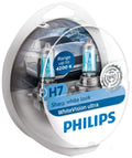 Philips hauptlampe white vision ultra lamp h7 12v kit white visors. ult