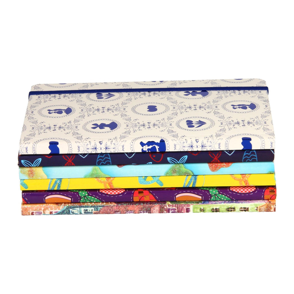 Wins Holland Notitieboekjes 6 designs - set van 24st.