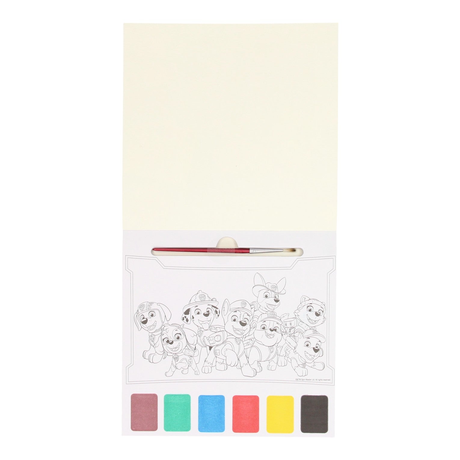 Aquarell-Malbuch PAW Patrol